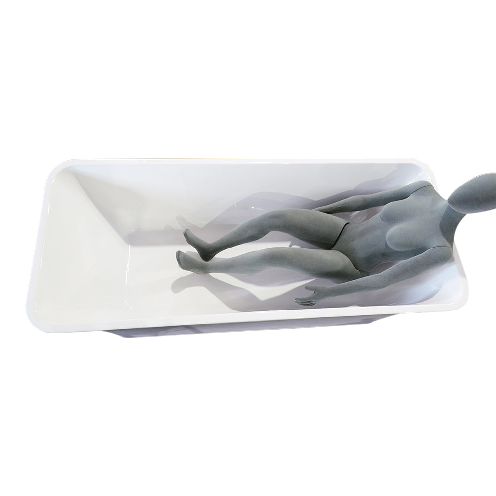 K2-73 2-Piece 73 Inch Cold Plunge with Freestanding Chiller/Heater