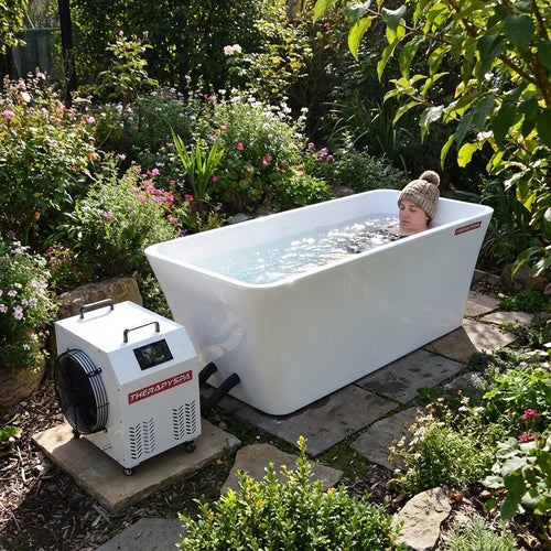 K2 Medium Cold Plunge Lifestyle Picture