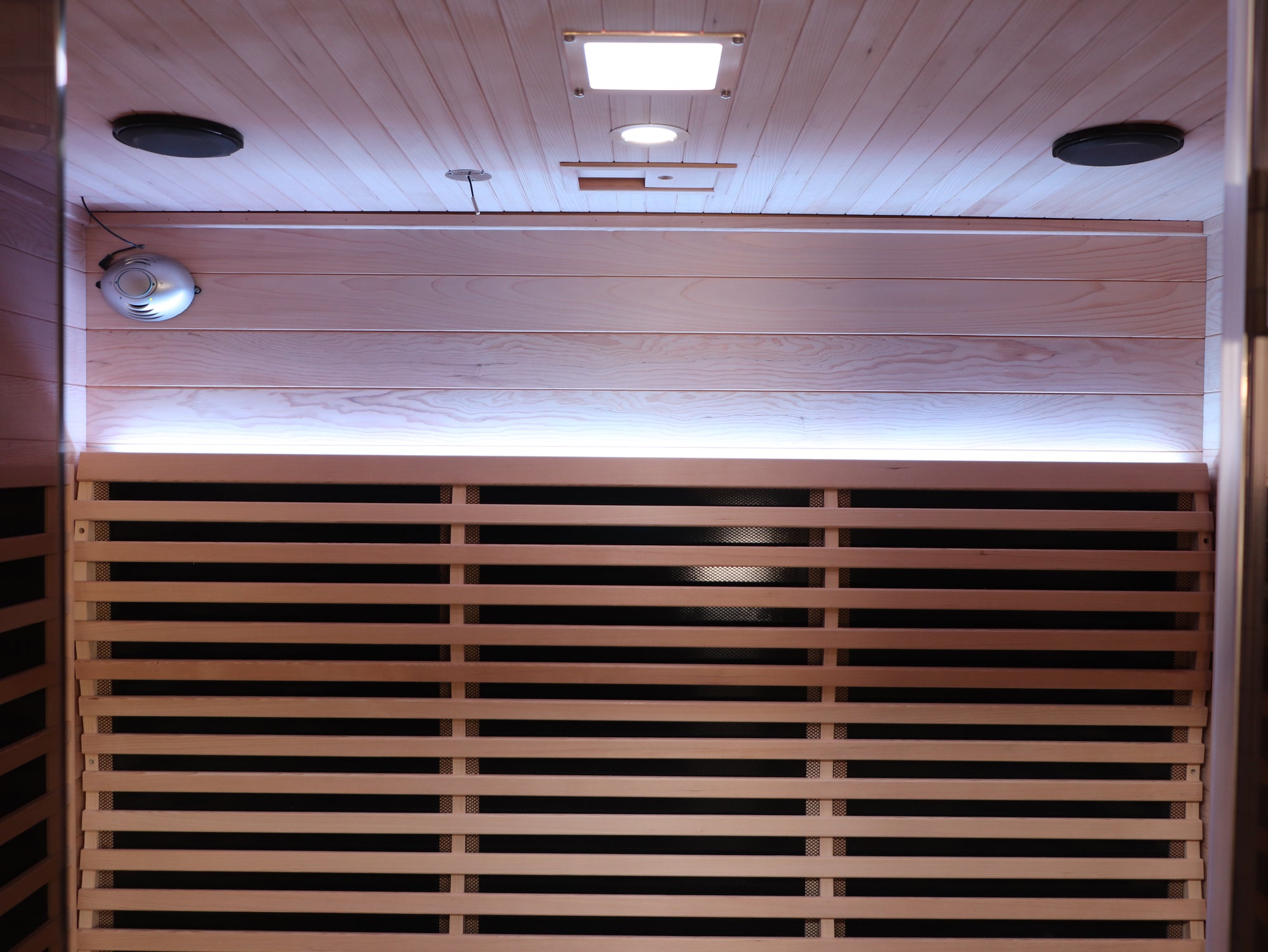Indoor Sauna with Low-EMF Infrared Panels for 3-4 People
