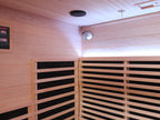 Indoor Sauna with Low-EMF Infrared Panels for 3-4 People