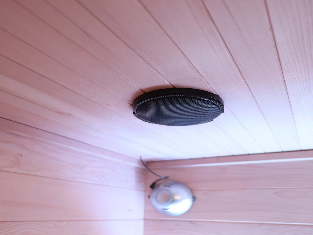 Indoor Sauna with Low-EMF Infrared Panels for 3-4 People