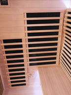 Indoor Sauna with Low-EMF Infrared Panels for 3-4 People