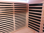 Indoor Sauna with Low-EMF Infrared Panels for 3-4 People