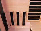 Outdoor Sauna with Low-EMF Infrared Panel Heaters for 3-4 People