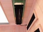 Outdoor Sauna with Low-EMF Infrared Panel Heaters for 3-4 People