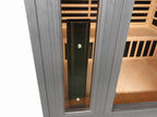 Outdoor Sauna with Low-EMF Infrared Panel Heaters for 3-4 People