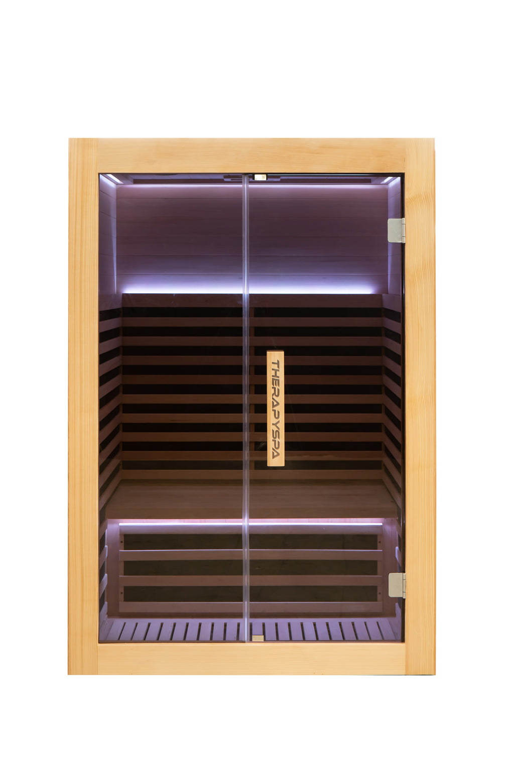 Indoor Sauna with Low-EMF Infrared Panels for 1-2 People