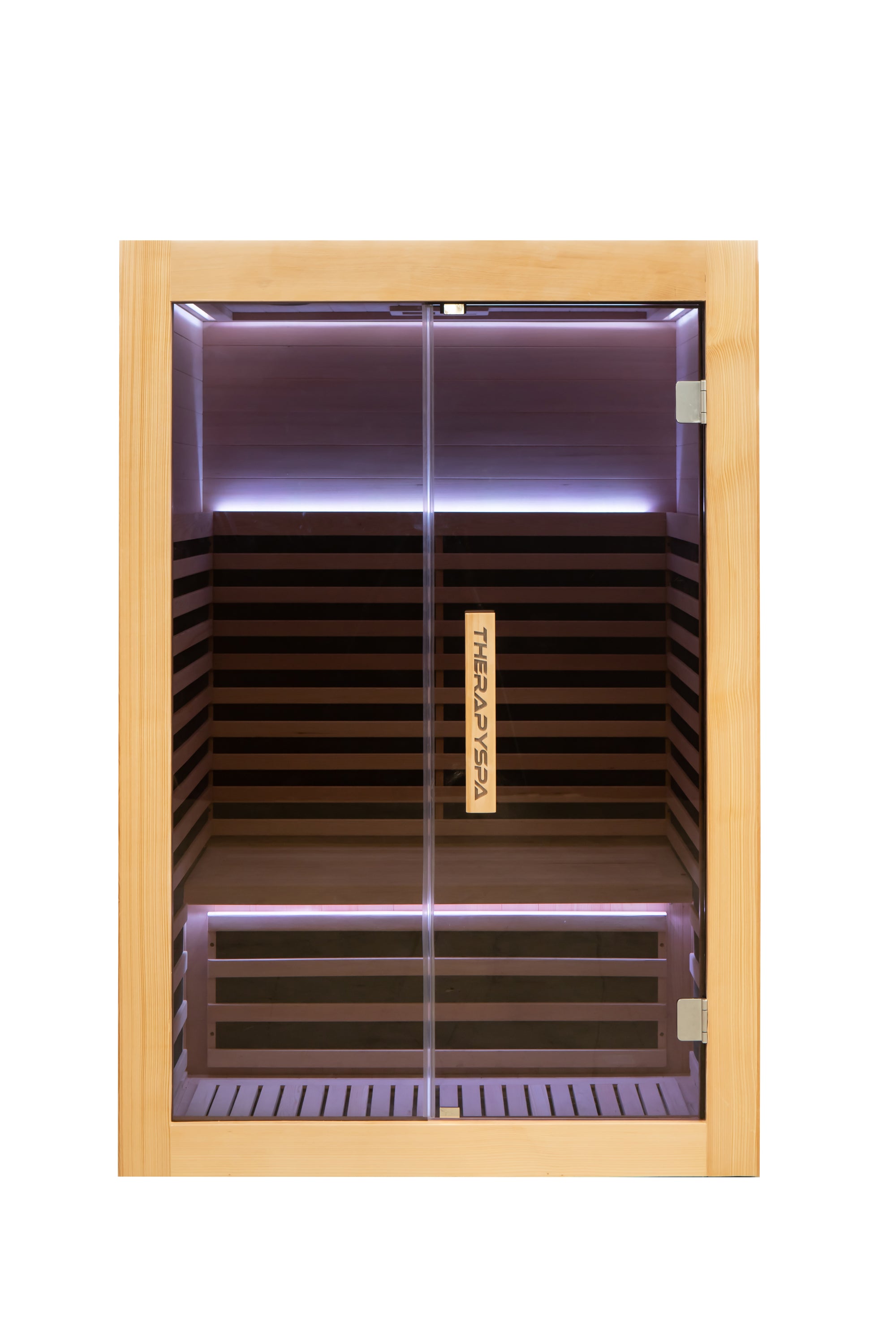 Indoor Sauna with Low-EMF Infrared Panels for 1-2 People