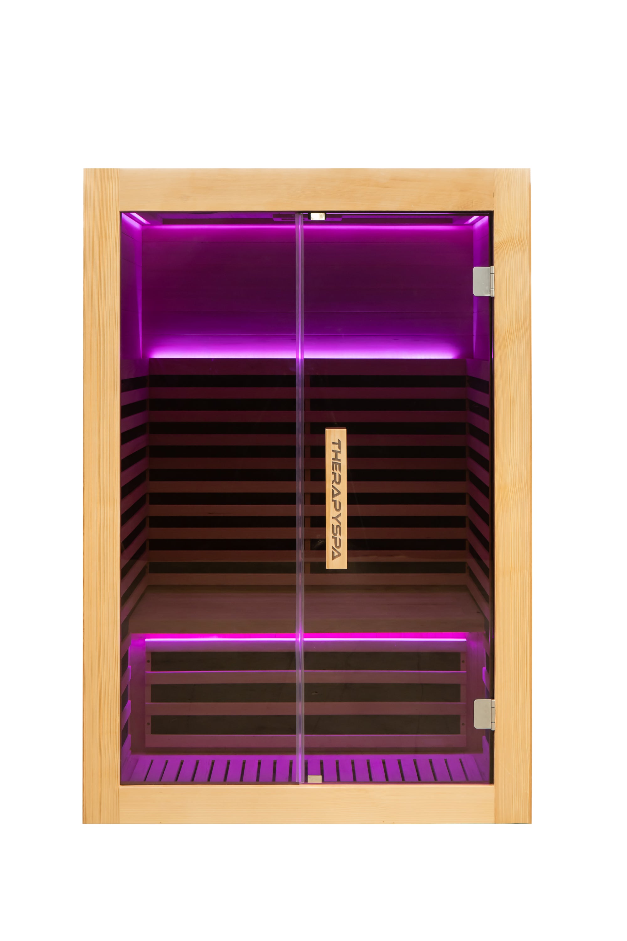 Indoor Sauna with Low-EMF Infrared Panels for 1-2 People