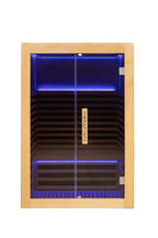 Indoor Sauna with Low-EMF Infrared Panels for 1-2 People