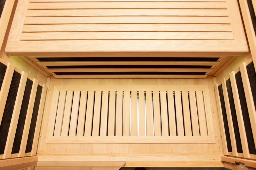 Indoor Sauna with Low-EMF Infrared Panels for 1-2 People