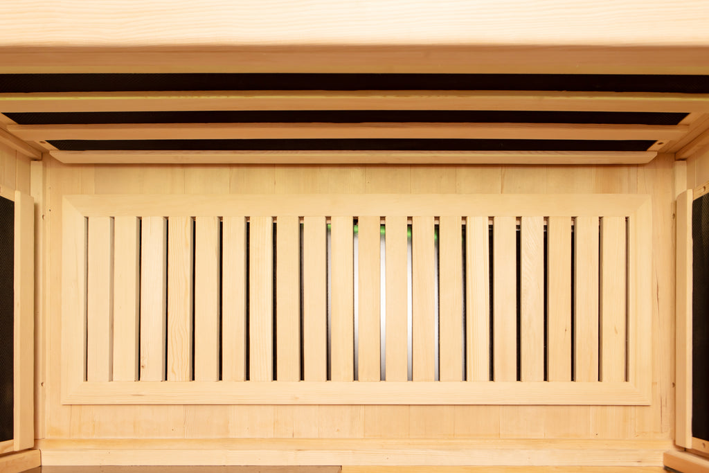 Indoor Sauna with Low-EMF Infrared Panels for 1-2 People