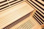 Indoor Sauna with Low-EMF Infrared Panels for 1-2 People