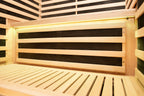 Indoor Sauna with Low-EMF Infrared Panels for 1-2 People