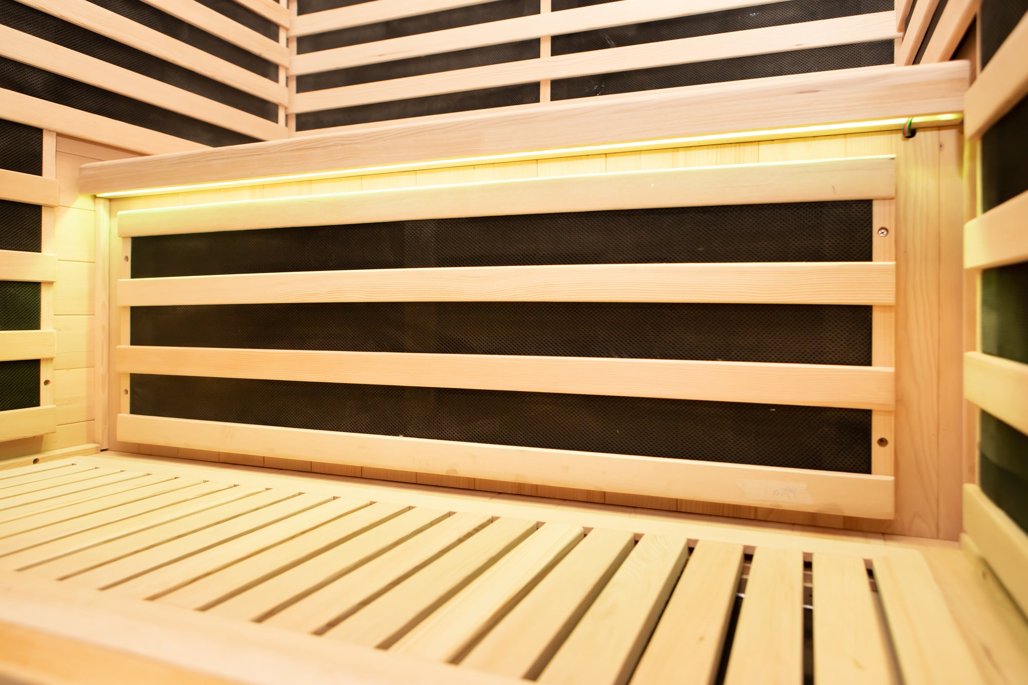 Indoor Sauna with Low-EMF Infrared Panels for 1-2 People