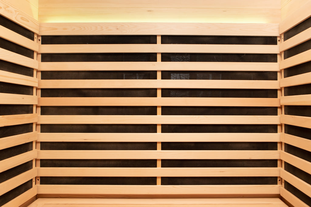 Indoor Sauna with Low-EMF Infrared Panels for 1-2 People