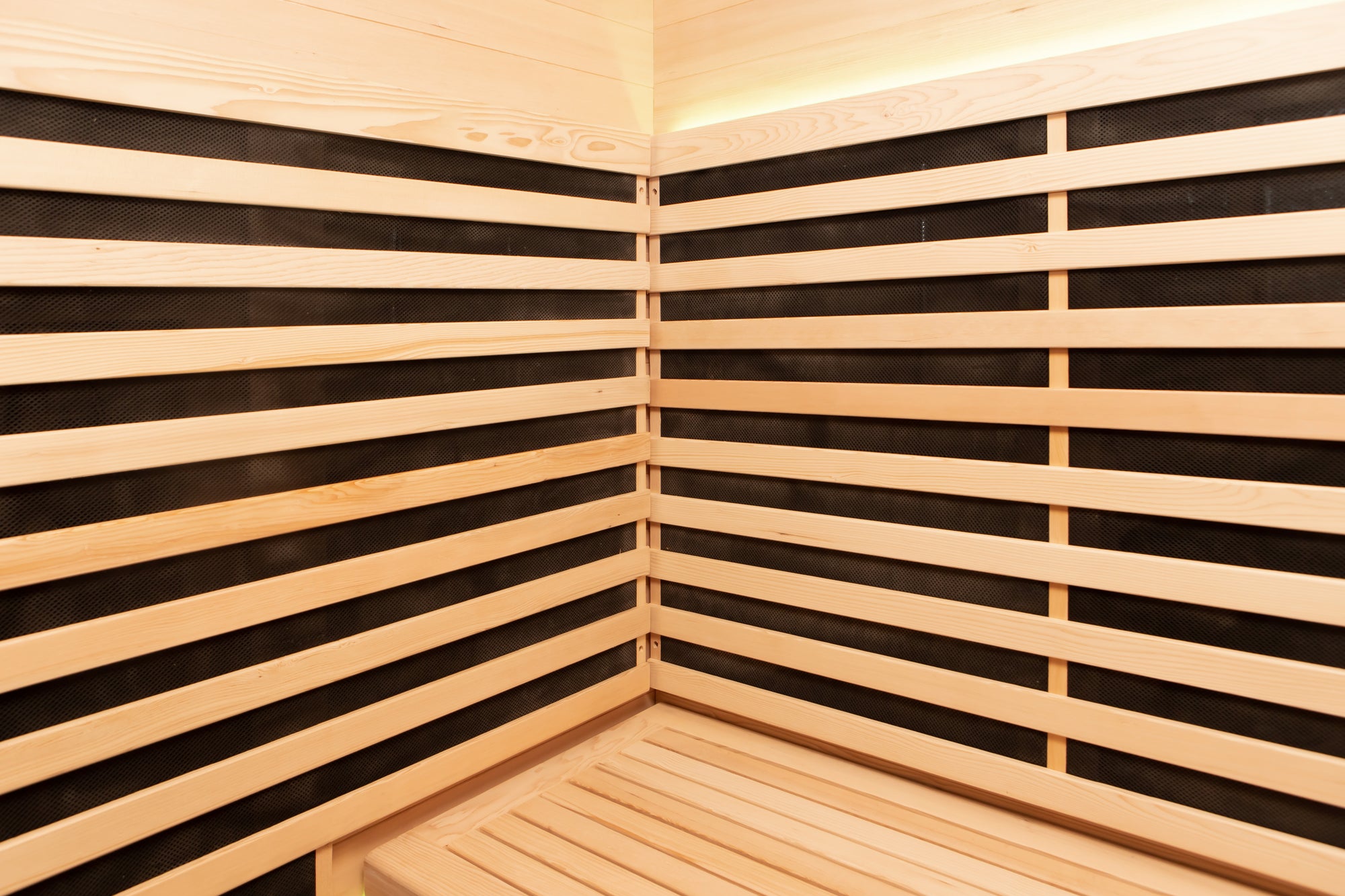 Indoor Sauna with Low-EMF Infrared Panels for 1-2 People