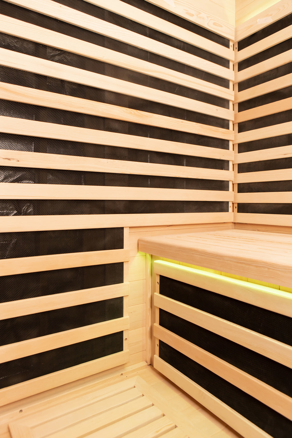 Indoor Sauna with Low-EMF Infrared Panels for 1-2 People
