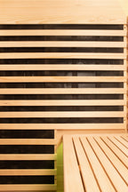Indoor Sauna with Low-EMF Infrared Panels for 1-2 People