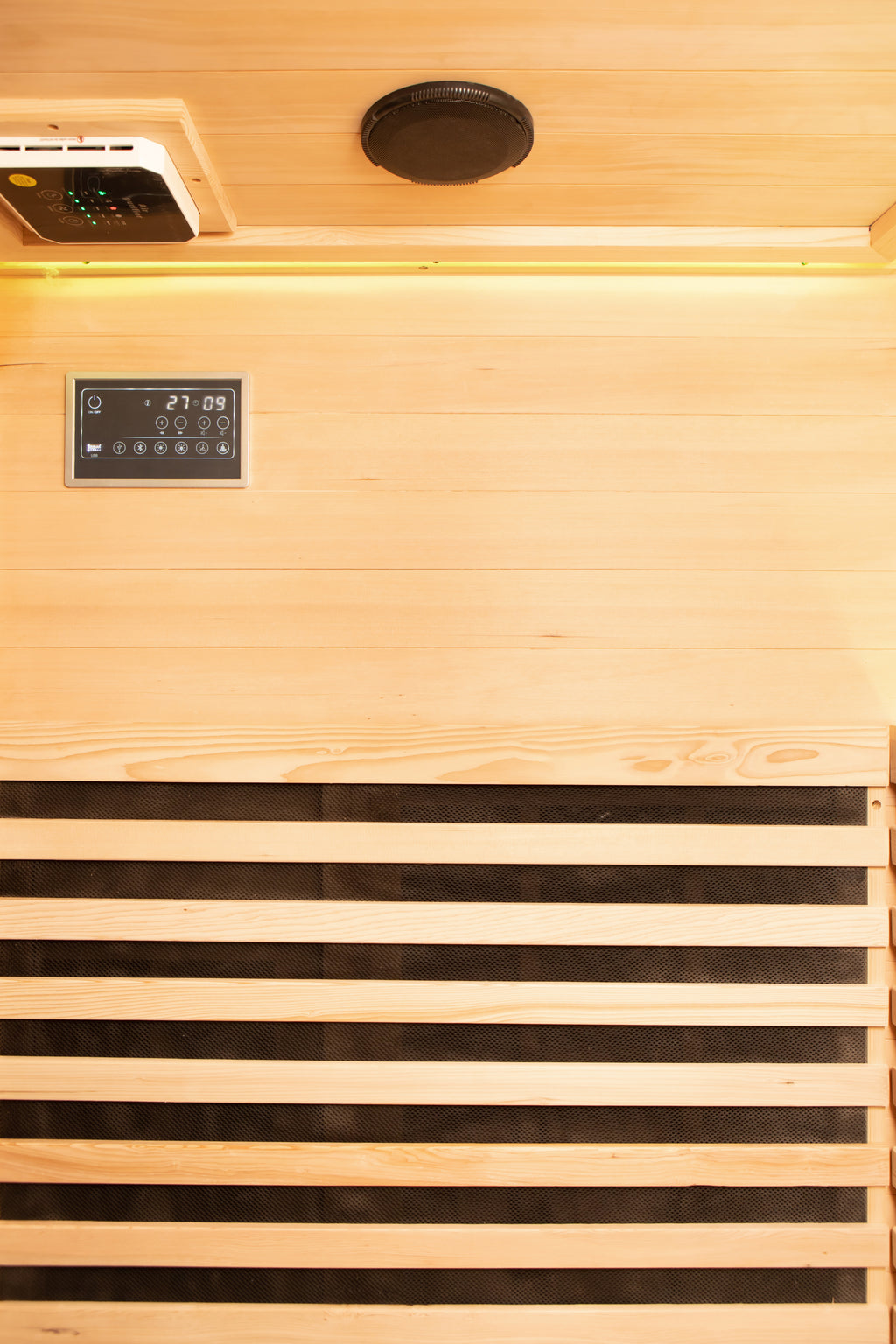 Indoor Sauna with Low-EMF Infrared Panels for 1-2 People