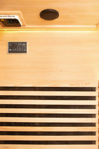 Indoor Sauna with Low-EMF Infrared Panels for 1-2 People
