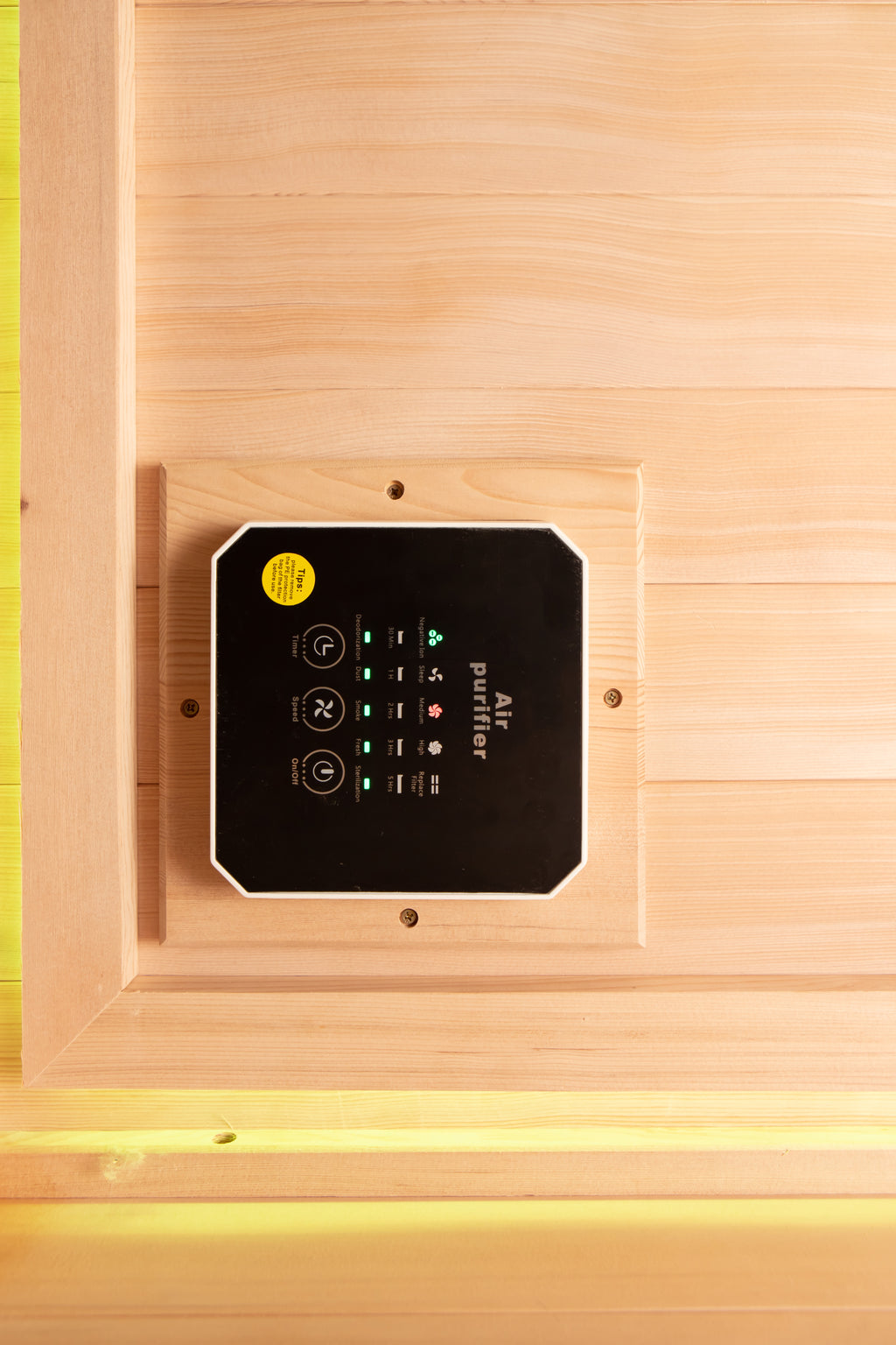 Indoor Sauna with Low-EMF Infrared Panels for 1-2 People