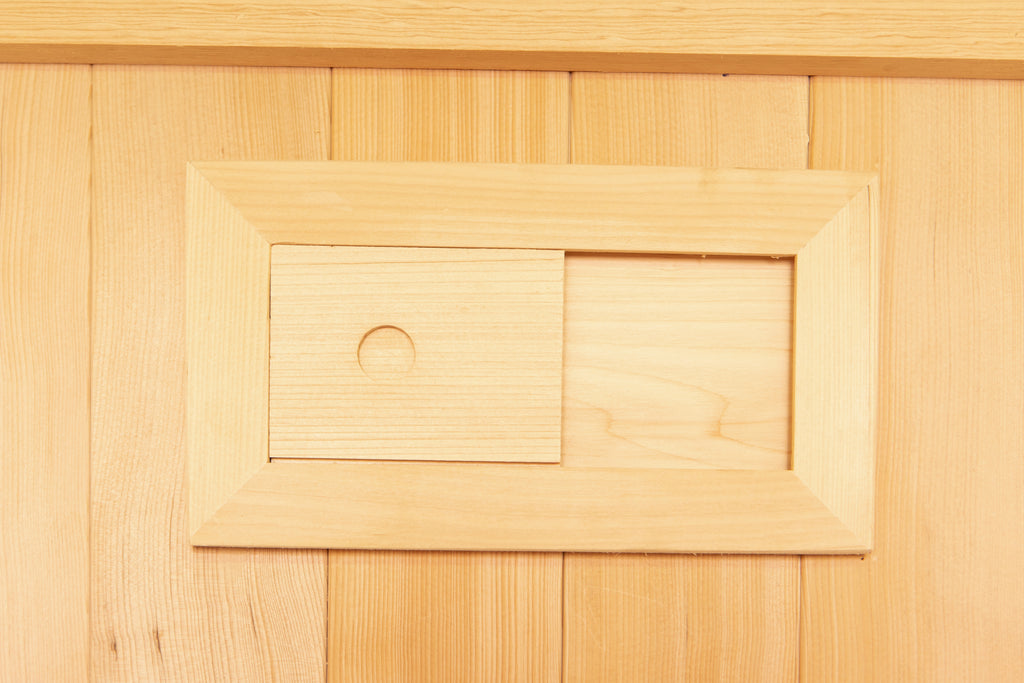 Indoor Sauna with Low-EMF Infrared Panels for 1-2 People
