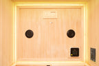 Indoor Sauna with Low-EMF Infrared Panels for 1-2 People