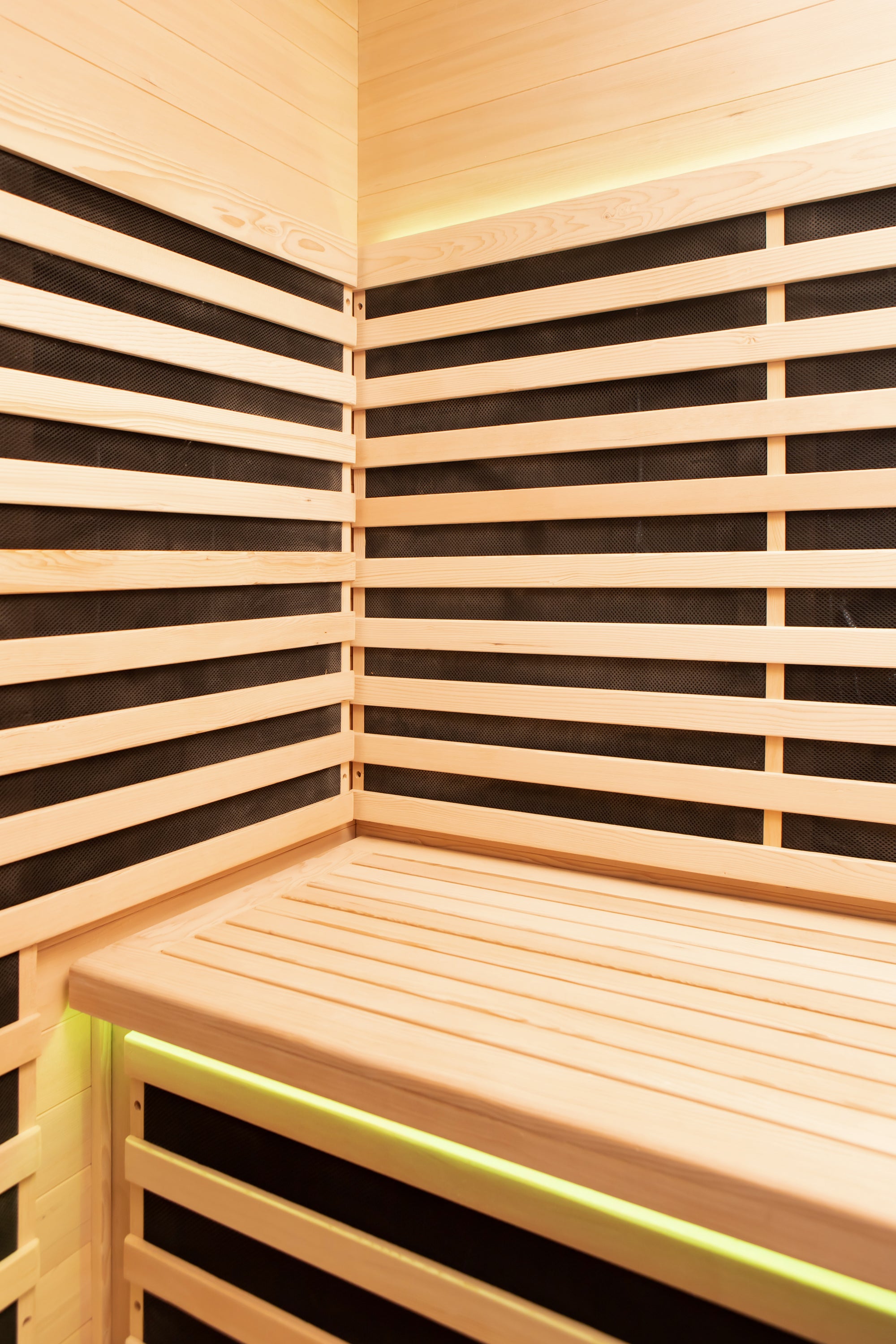 Indoor Sauna with Low-EMF Infrared Panels for 1-2 People