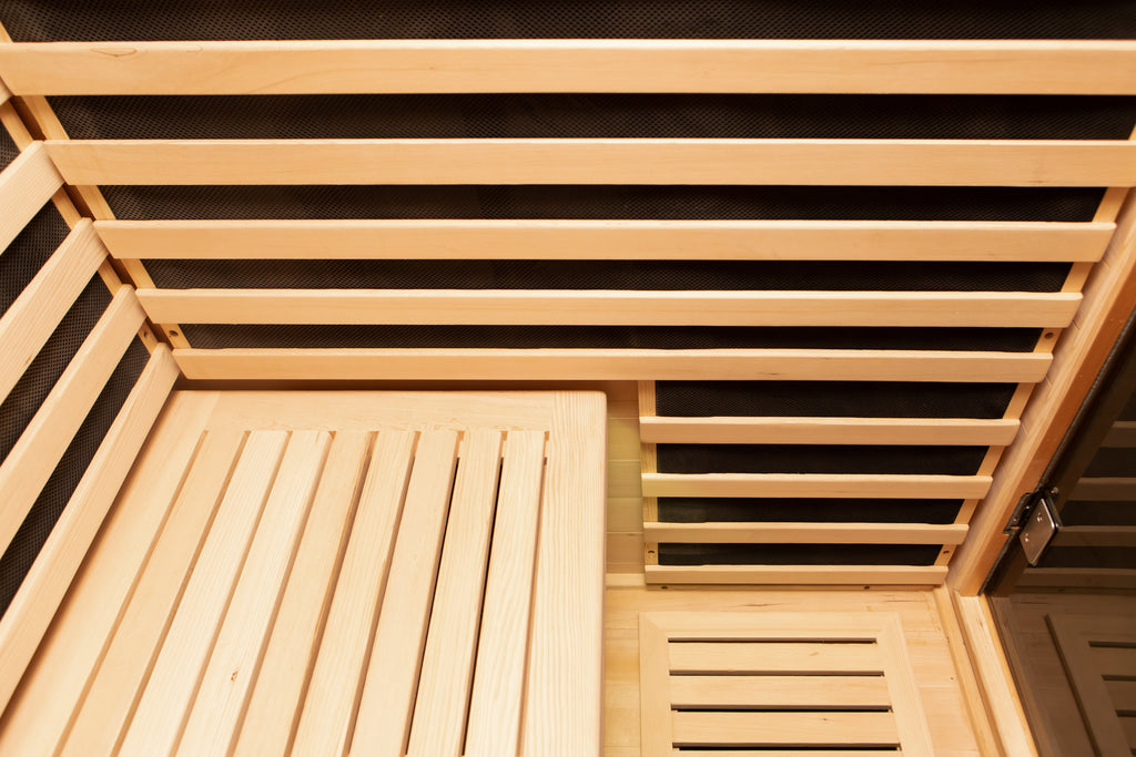 Indoor Sauna with Low-EMF Infrared Panels for 1-2 People