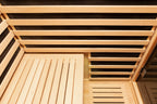 Indoor Sauna with Low-EMF Infrared Panels for 1-2 People