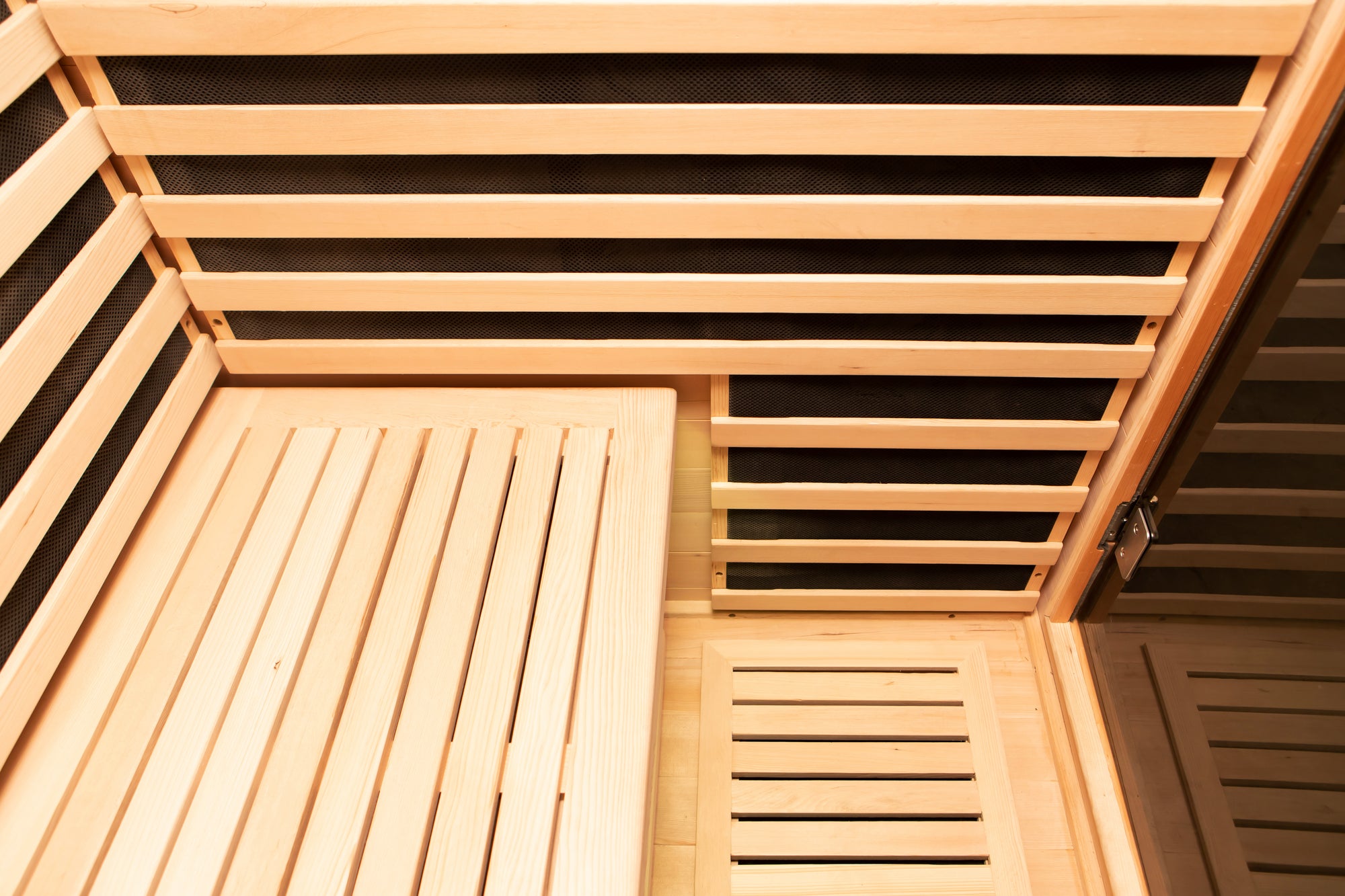 Indoor Sauna with Low-EMF Infrared Panels for 1-2 People