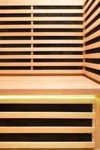 Indoor Sauna with Low-EMF Infrared Panels for 1-2 People