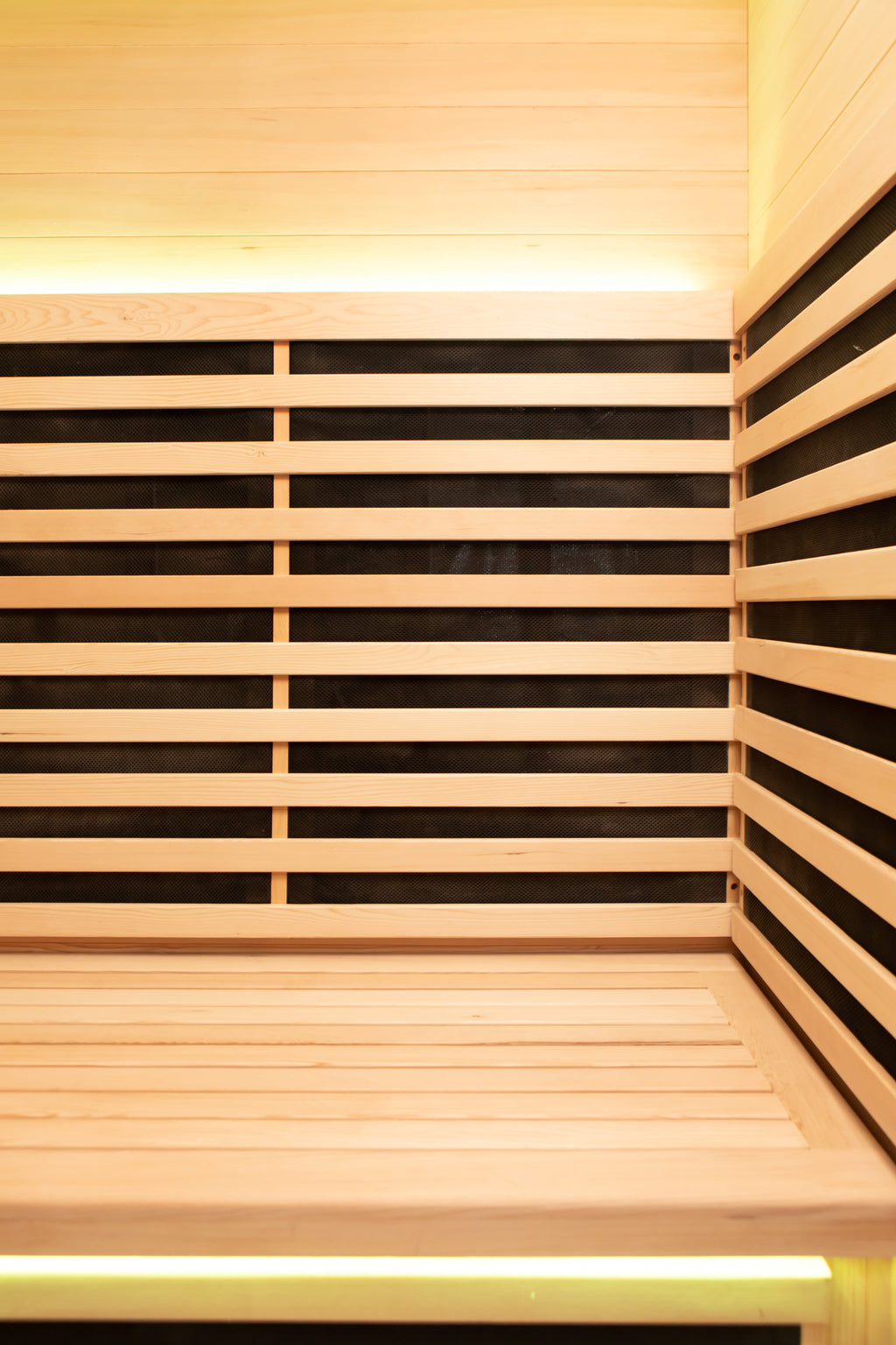 Indoor Sauna with Low-EMF Infrared Panels for 1-2 People