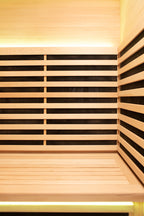 Indoor Sauna with Low-EMF Infrared Panels for 1-2 People