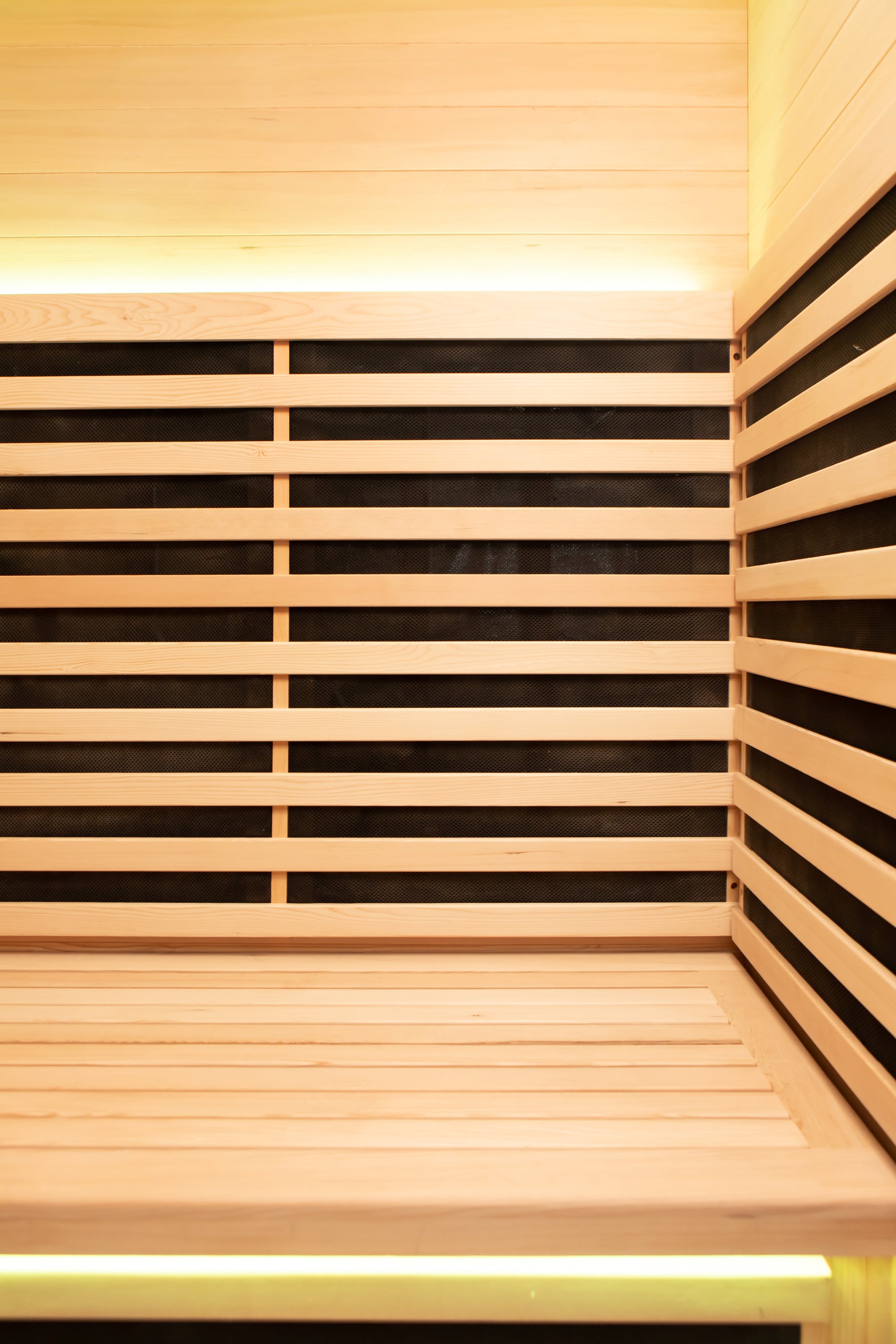 Indoor Sauna with Low-EMF Infrared Panels for 1-2 People