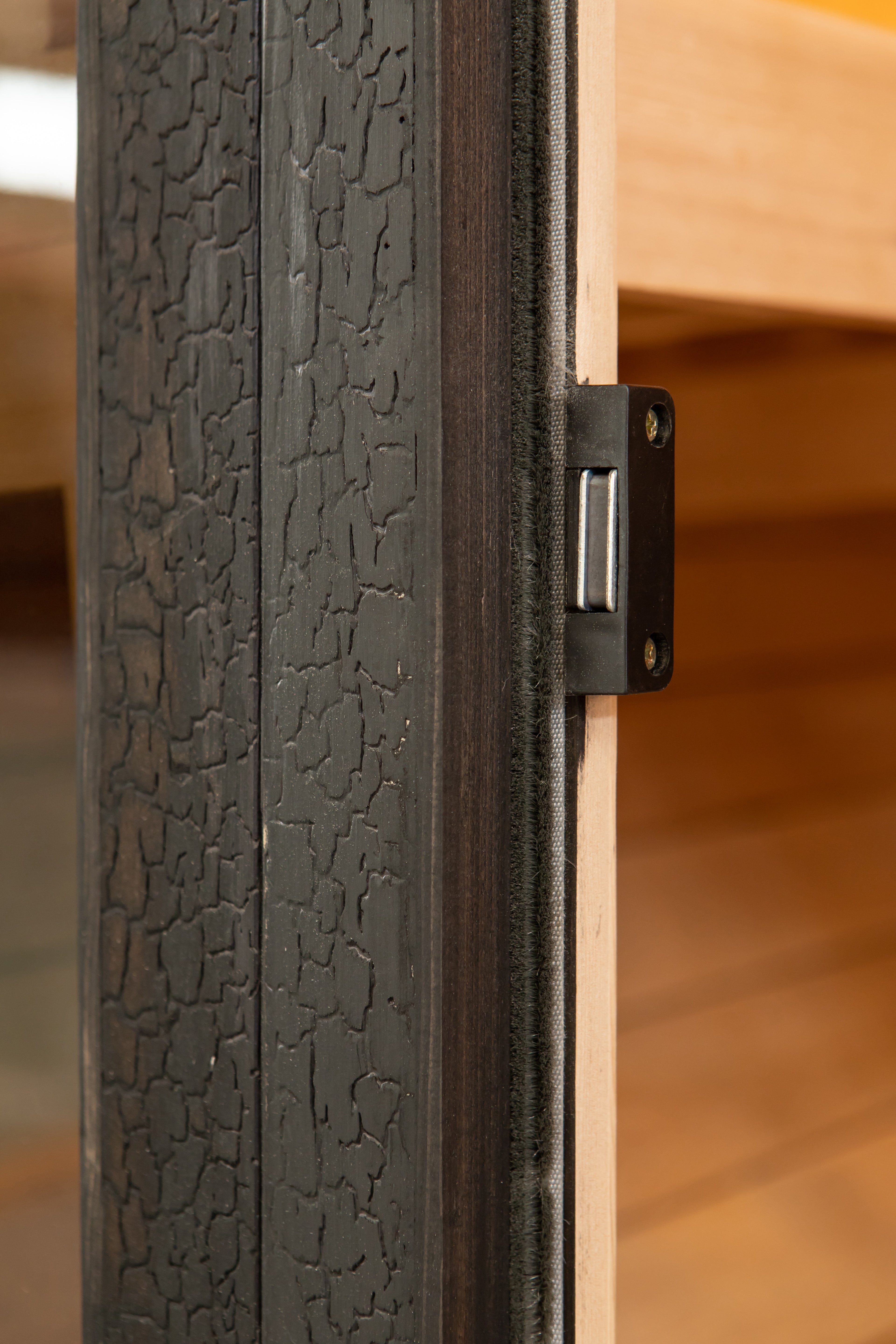 'Shadow Wood' 6 Person Outdoor Black Barrel Sauna - Shou Sugi Ban (Charred Siding) - June 2026 Shipping