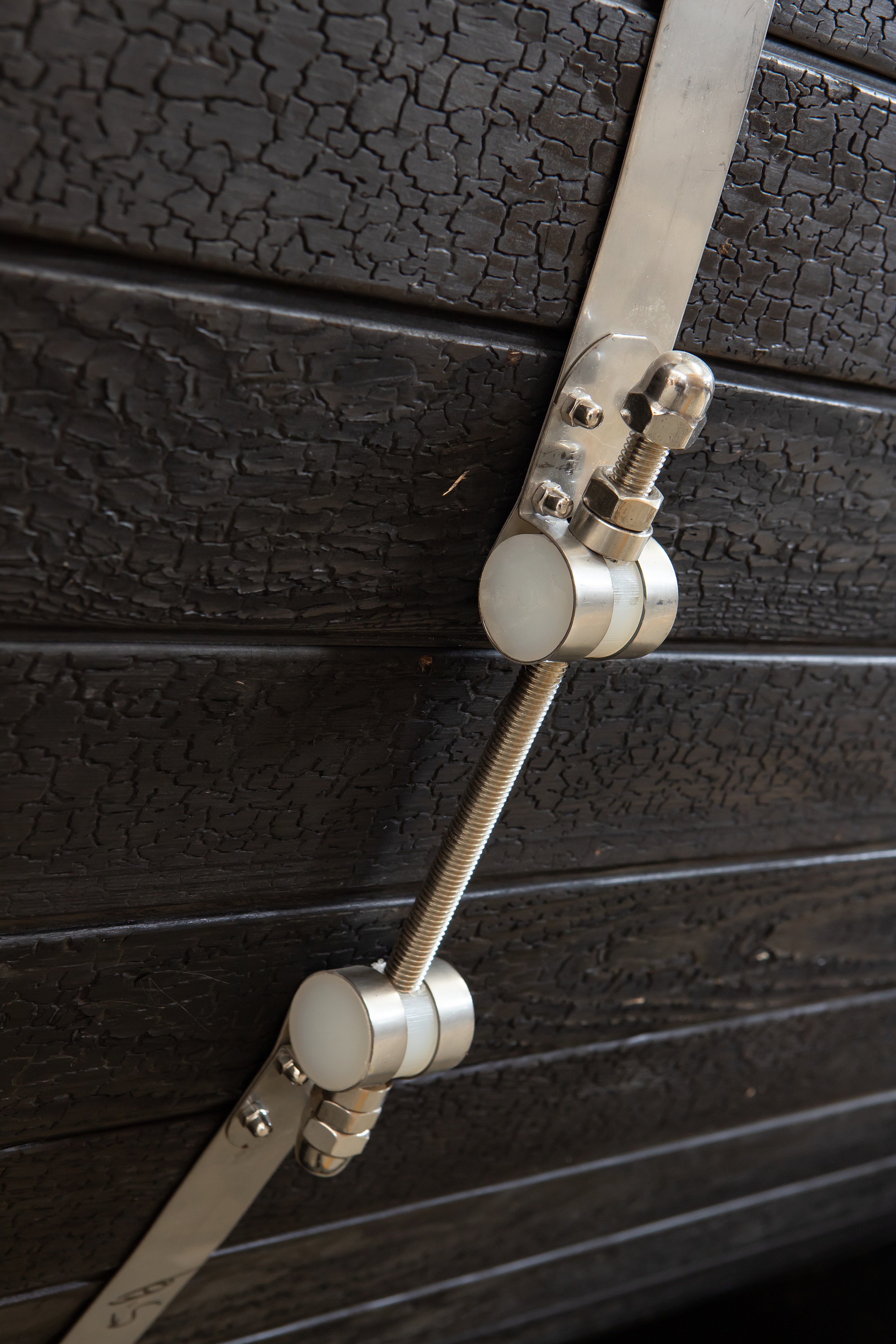 'Shadow Wood' 6 Person Outdoor Black Barrel Sauna - Shou Sugi Ban (Charred Siding) - June 2026 Shipping