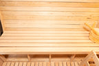 Shou Sugi Ban (Charred Siding) Black Barrel Outdoor Sauna for 6 People