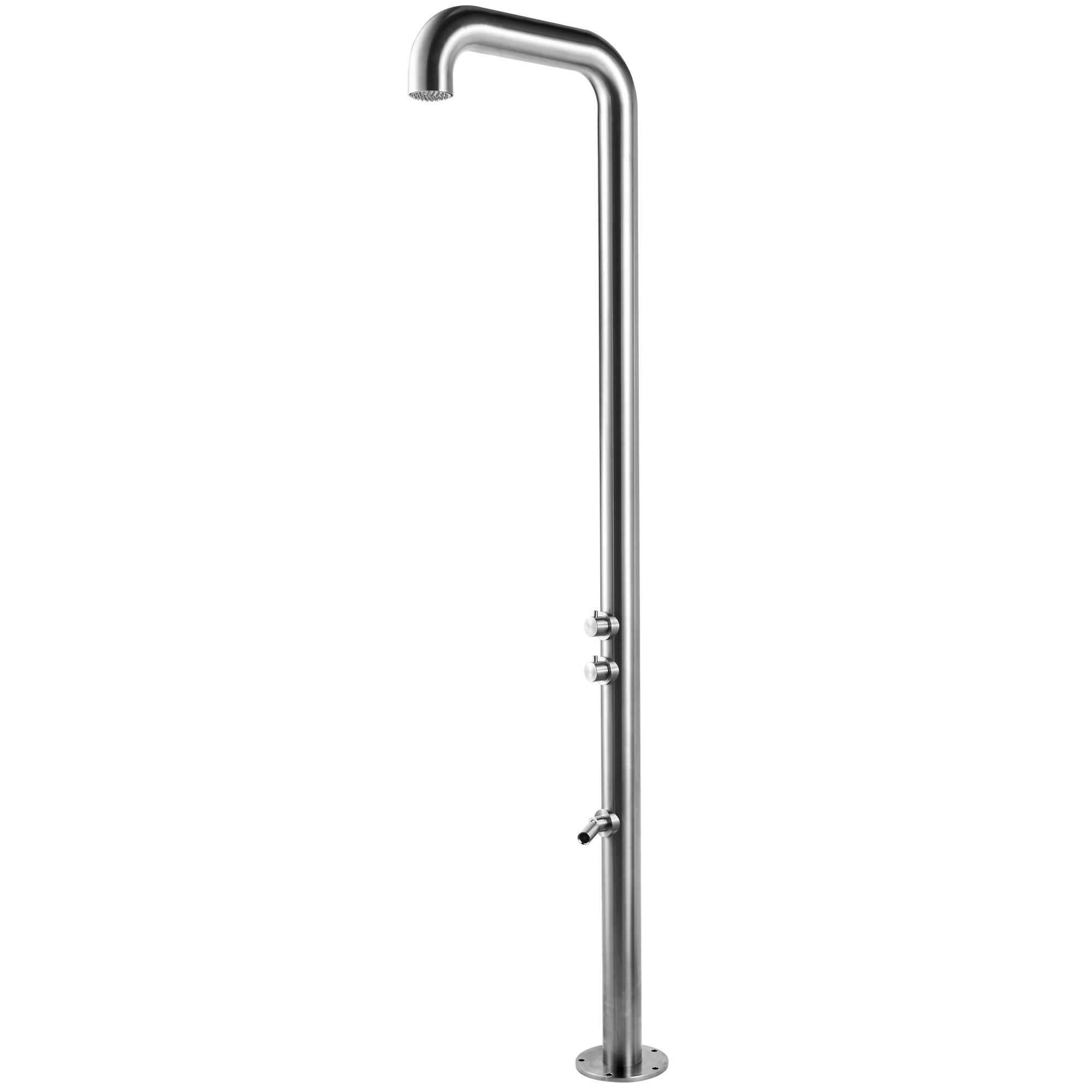OS-16 Freestanding Stainless Steel Shower
