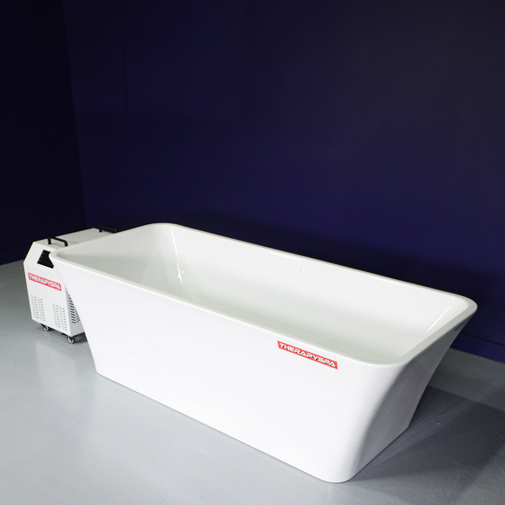 K2-73 2-Piece 73 Inch Cold Plunge with Freestanding Chiller/Heater